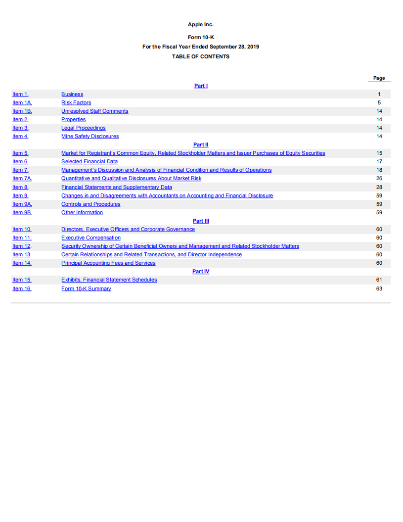 苹果公司（APPLE）2019年年度报告（英文版）.pdf 第3页