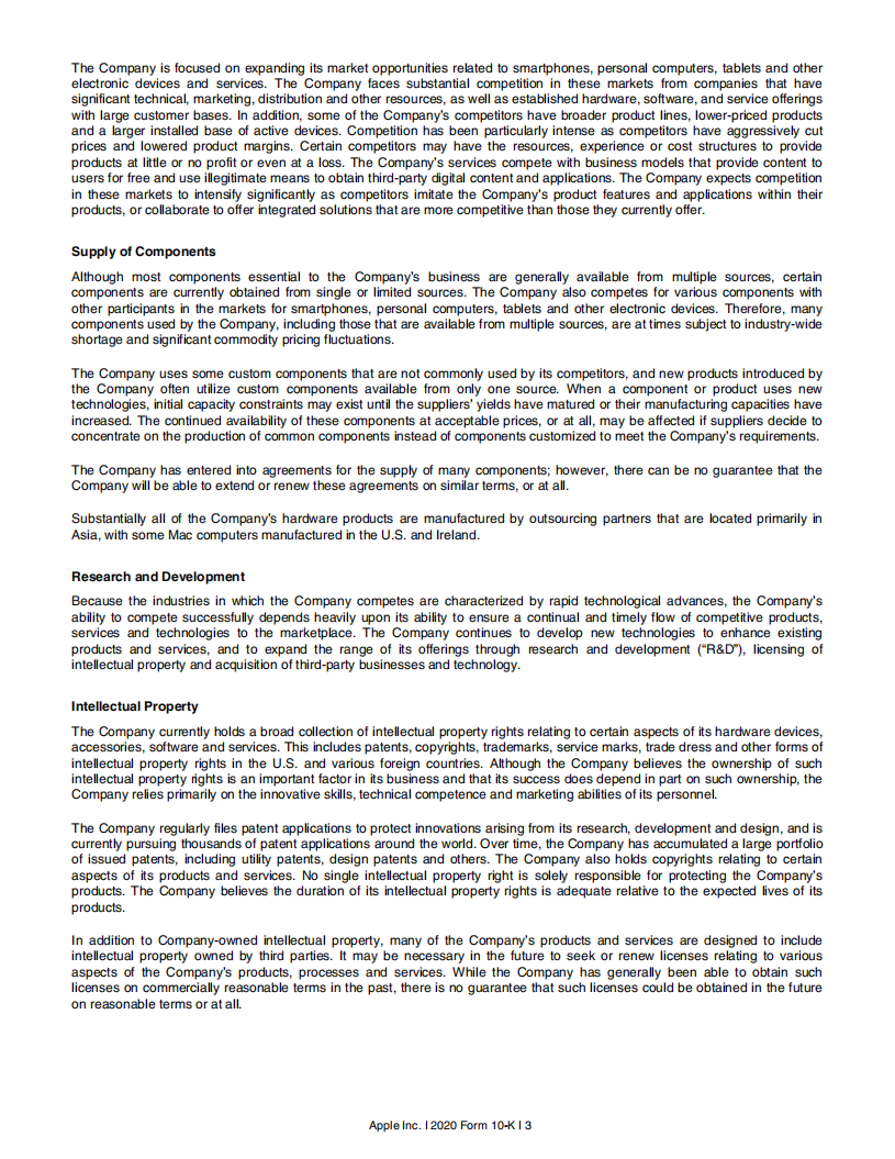 苹果公司（APPLE）2020年年度报告（英文版）.pdf 第6页