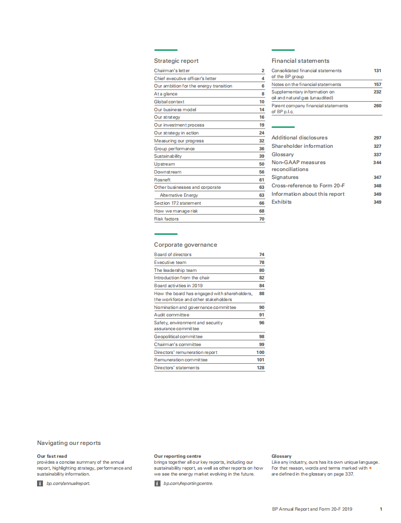 英国石油公司（BP）2019年年度报告（英文版）.pdf 第3页