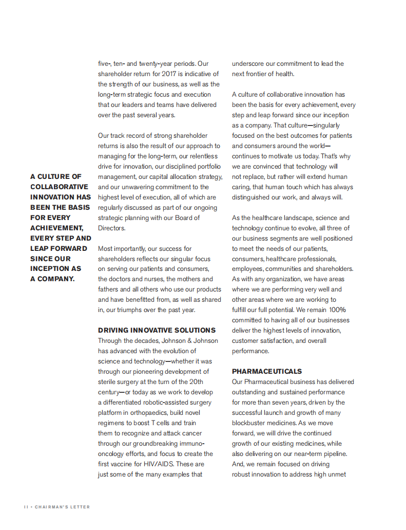 强生（JOHNSON & JOHNSON）2017年年度报告（英文版）.pdf 第4页