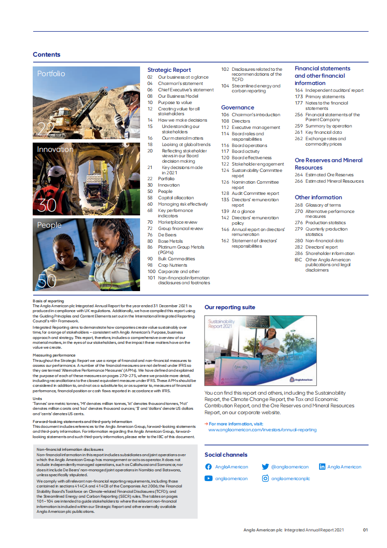 英美资源集团（ANGLO AMERICAN）2021年年度报告（英文版）.pdf 第3页