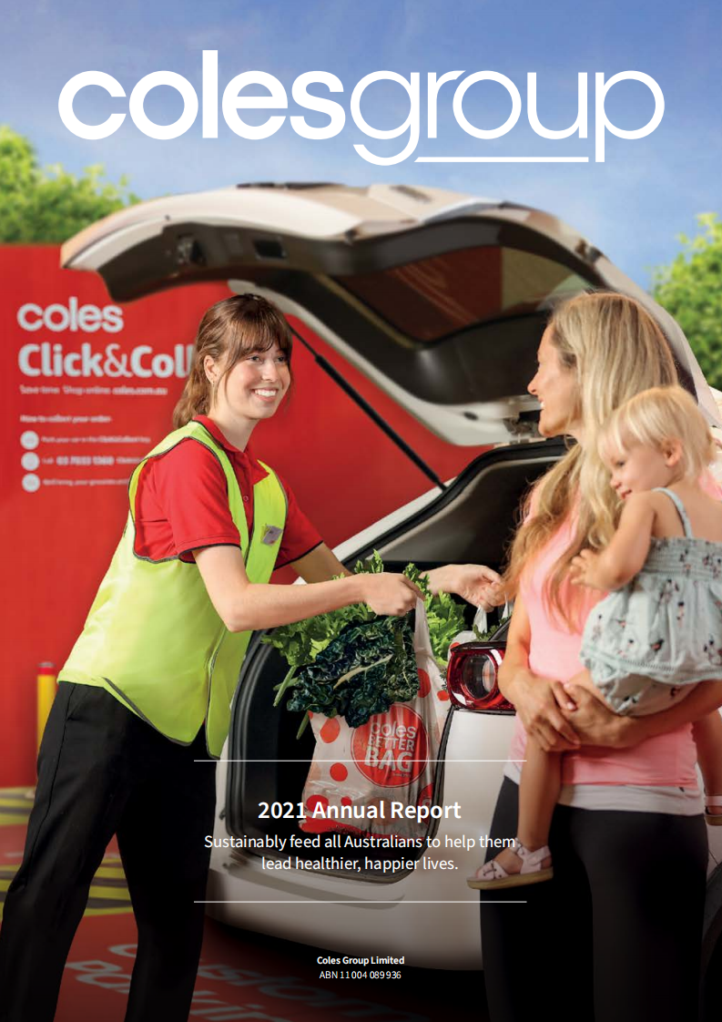 Coles集团（COLES GROUP）2021年年度报告（英文版）.pdf 第1页