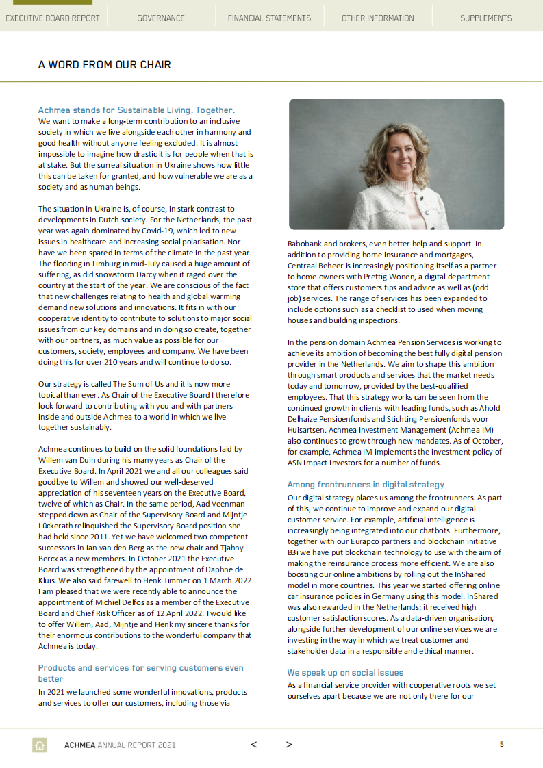 Achmea公司（ACHMEA）2021年年度报告（英文版）.pdf 第5页