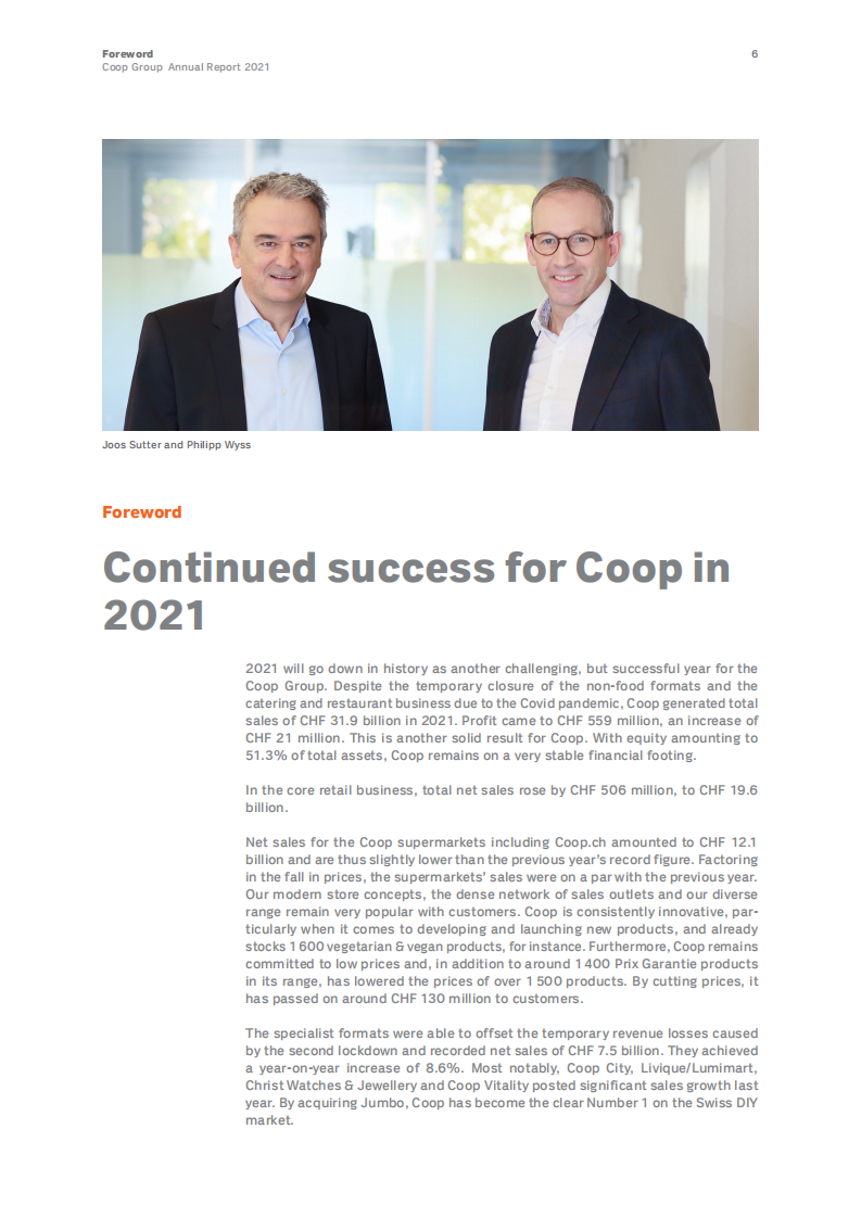 Coop集团（COOP GROUP）2021年年度报告（英文版）.pdf 第6页