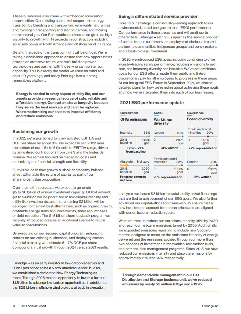 Enbridge公司（ENBRIDGE）2021年年度报告（英文版）.pdf 第4页