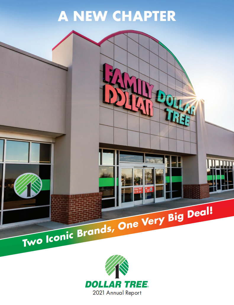 DollarTree公司（DOLLAR TREE）2021年年度报告（英文版）.pdf 第1页