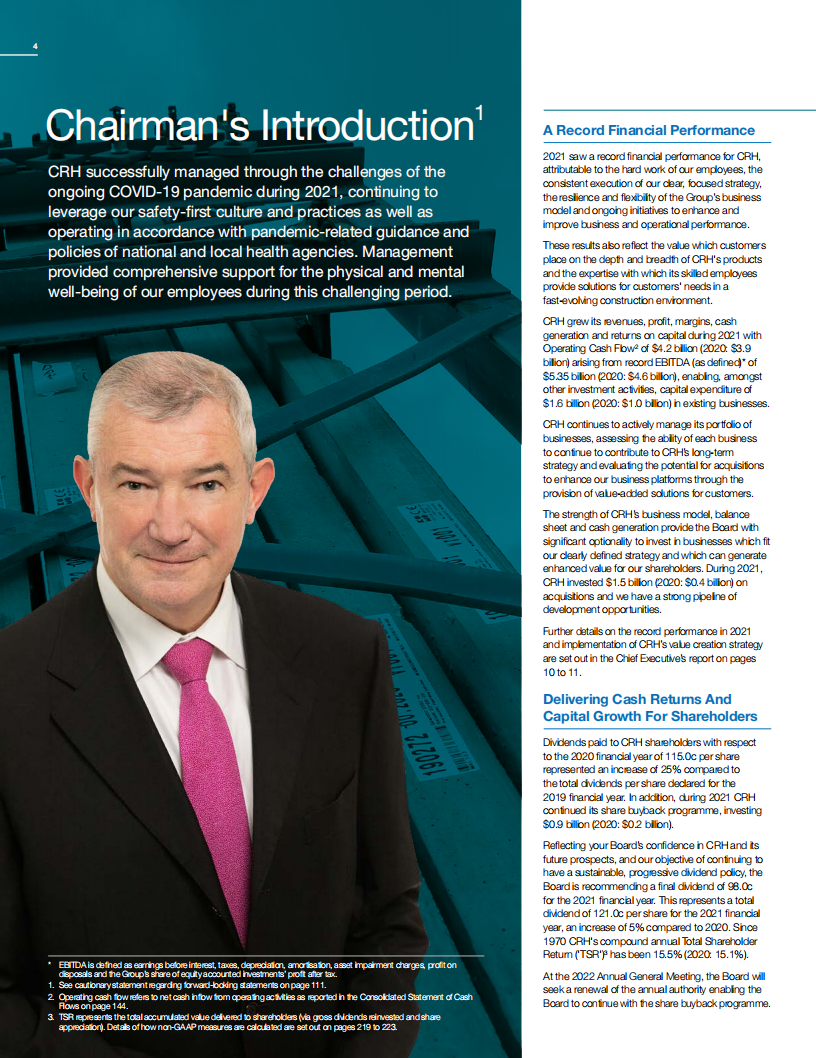 CRH公司（CRH）2021年年度报告（英文版）.pdf 第6页