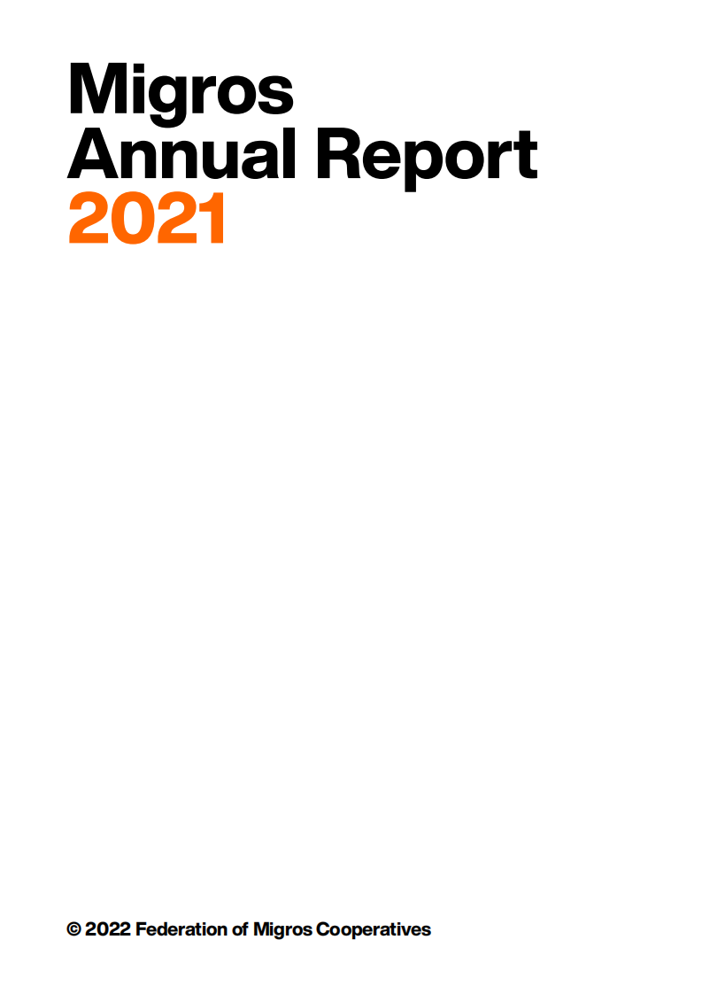Migros集团（MIGROS GROUP）2021年年度报告（英文版）.pdf 第1页