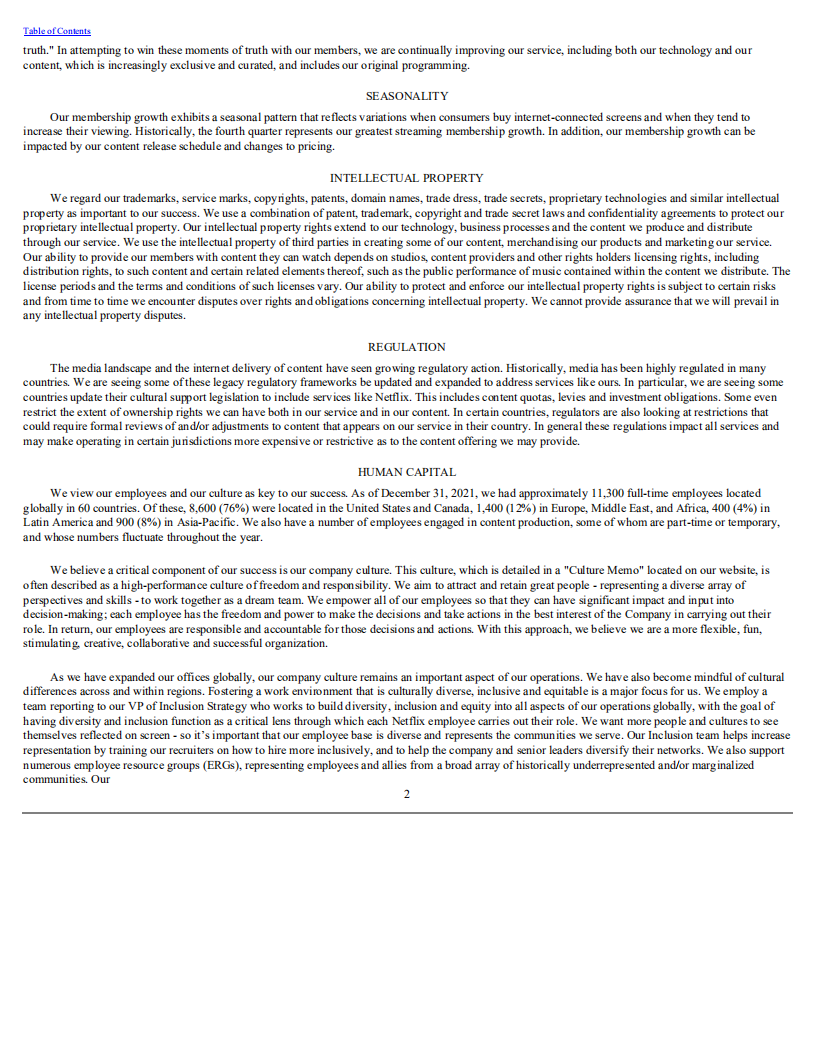 Netflix公司（NETFLIX）2021年年度报告（英文版）.pdf 第4页