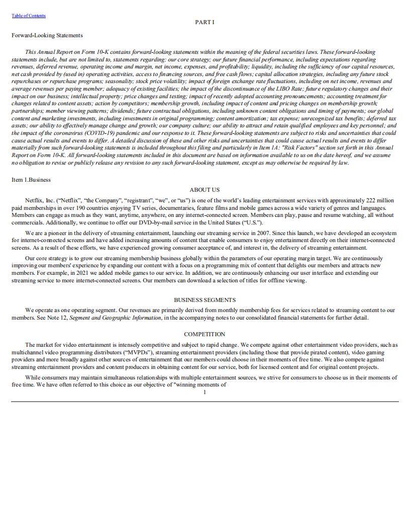Netflix公司（NETFLIX）2021年年度报告（英文版）.pdf 第3页