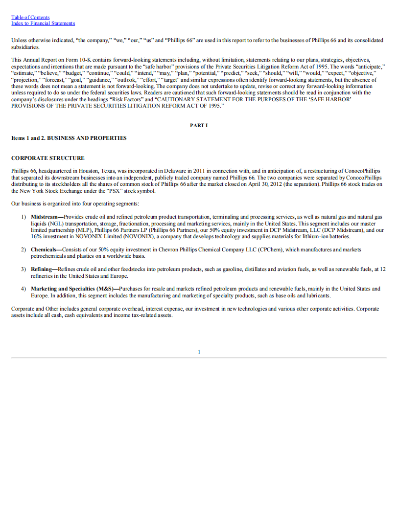 Phillips66公司（PHILLIPS 66）2021年年度报告（英文版）.pdf 第3页