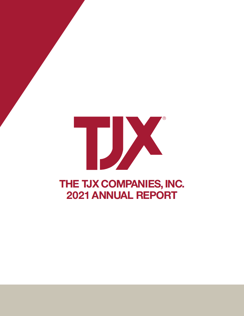 TJX公司（TJX）2021年年度报告（英文版）.pdf 第1页