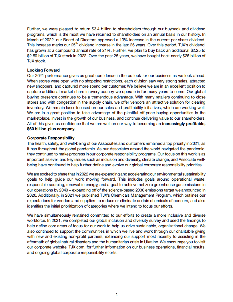 TJX公司（TJX）2021年年度报告（英文版）.pdf 第4页