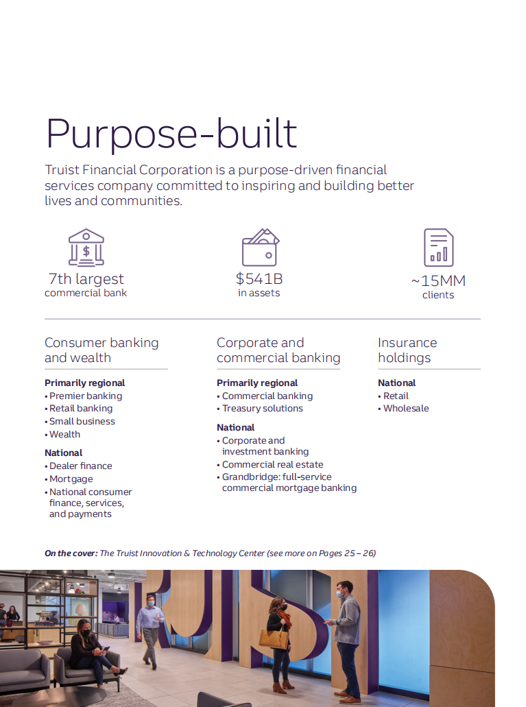 Truist Financial公司（TRUIST FINANCIAL）2021年年度报告（英文版）.pdf 第2页
