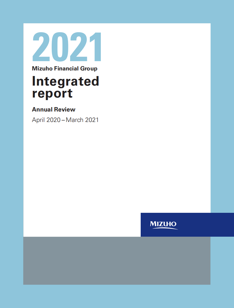 日本瑞穗金融集团（MIZUHO FINANCIAL GROUP）2021年年度报告（英文版）.pdf 第1页