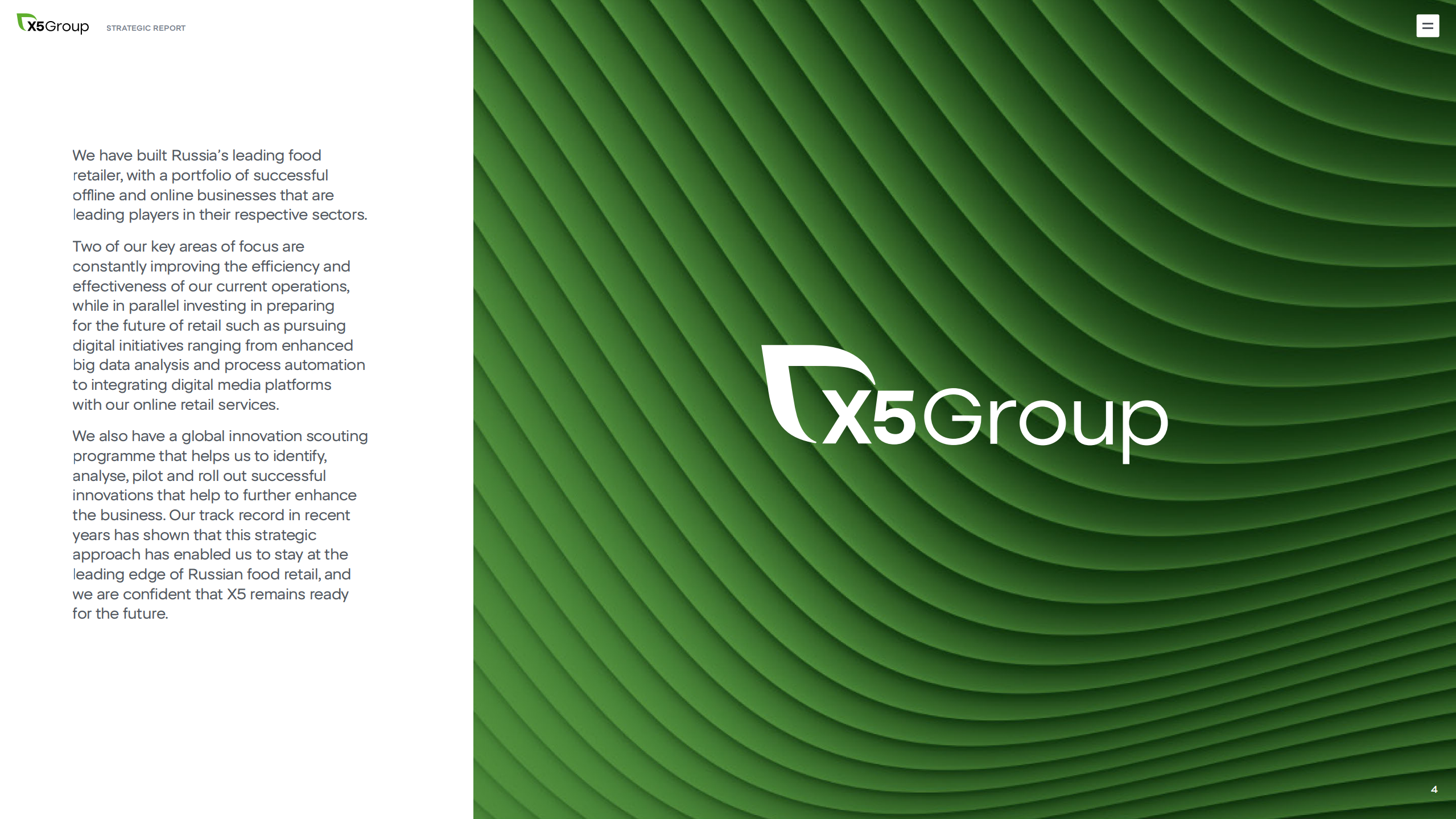 X5零售集团（X5 RETAIL GROUP）2021年年度报告（英文版）.pdf 第4页