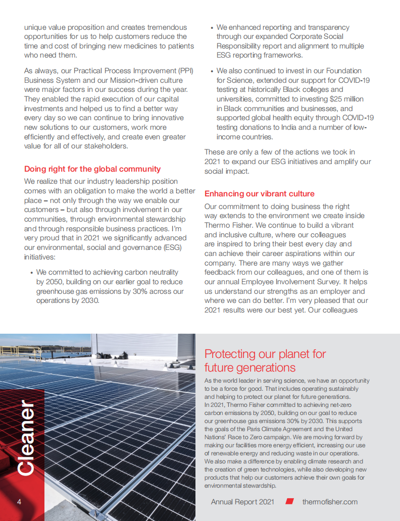 赛默飞世尔科技公司（THERMO FISHER SCIENTIFIC）2021年年度报告（英文版）.pdf 第6页