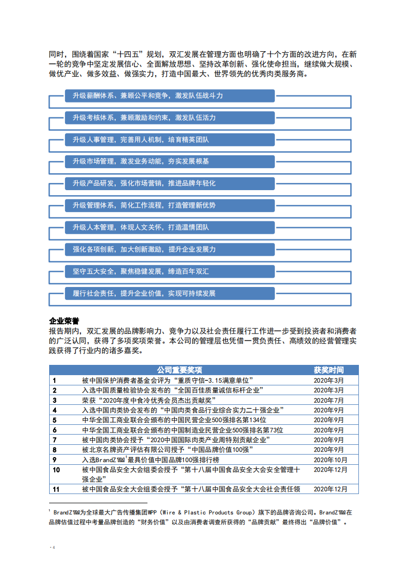 河南双汇投资发展股份有限公司2020年度环境、社会责任及公司治理报告.PDF 第5页