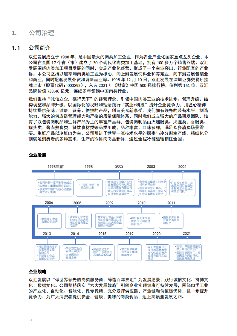 河南双汇投资发展股份有限公司2021年度环境、社会责任及公司治理报告.PDF 第4页