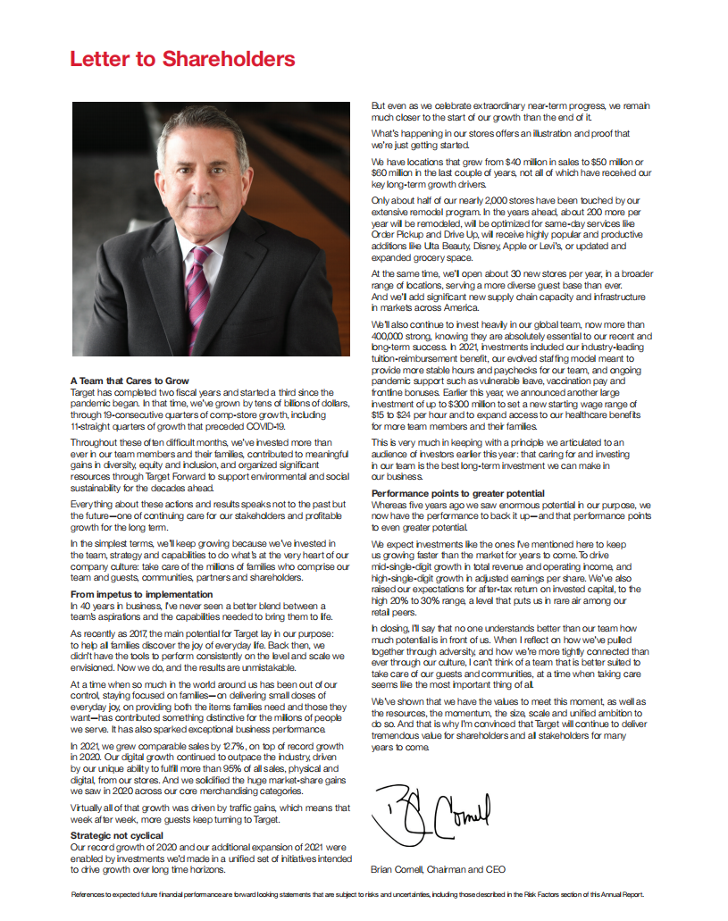 塔吉特公司（TARGET）2021年年度报告（英文版）.pdf 第5页