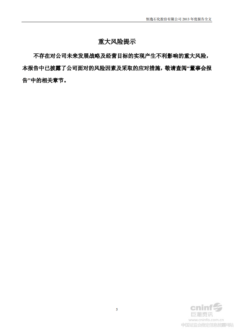 恒逸石化股份有限公司2013年年度报告.PDF 第6页