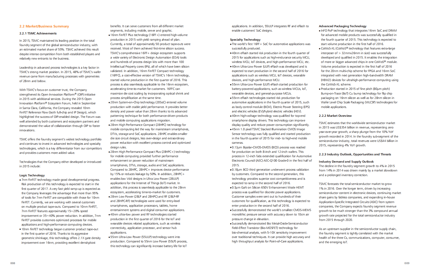 台积电（TSMA）2015年年度报告（英文版）.pdf 第6页
