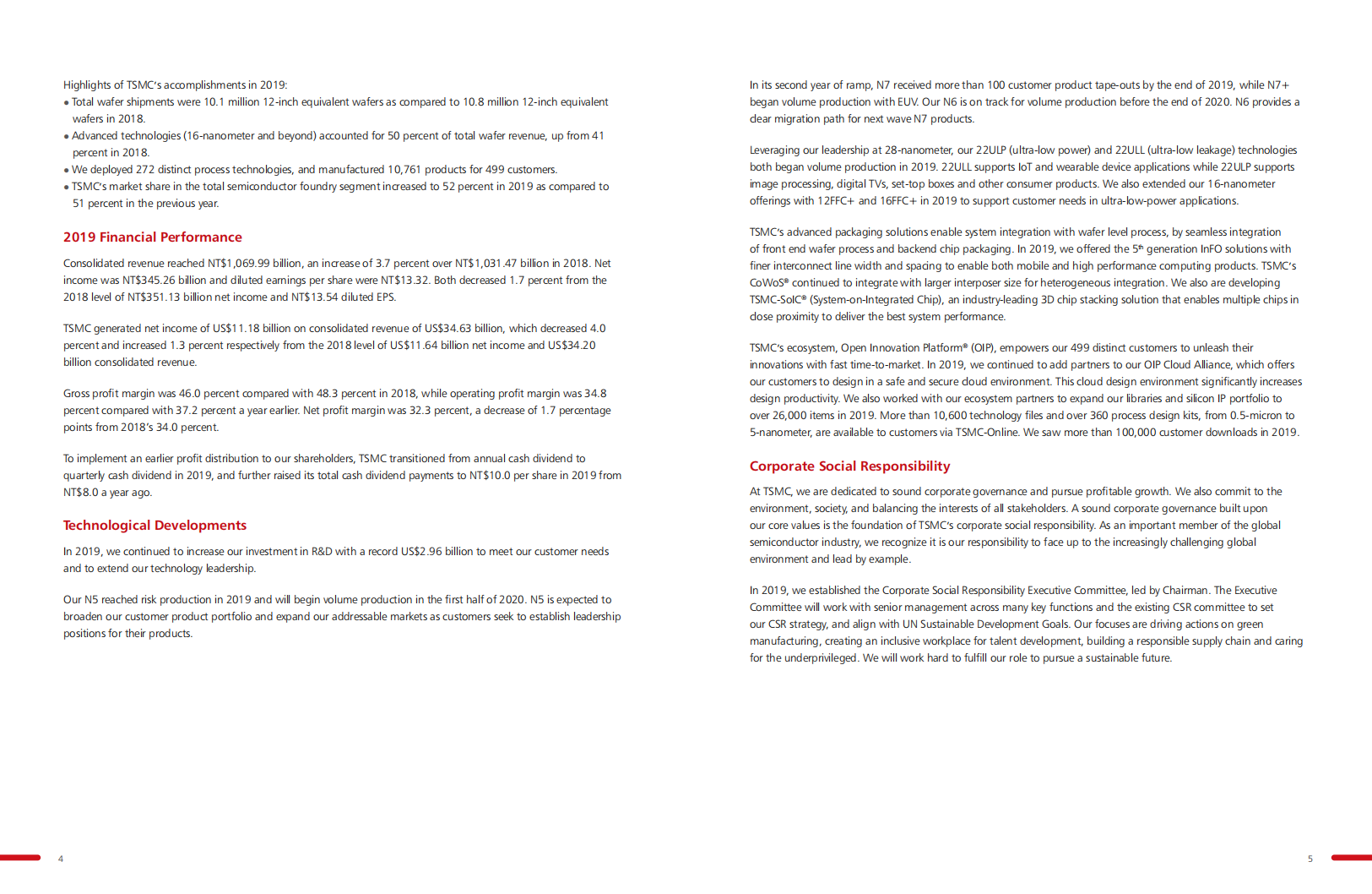 台积电（TSMA）2019年年度报告（英文版）.pdf 第4页