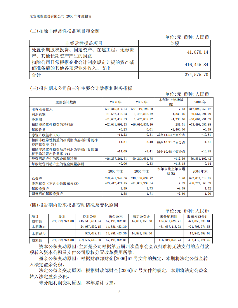 东安黑豹股份有限公司2006年年度报告.PDF 第5页