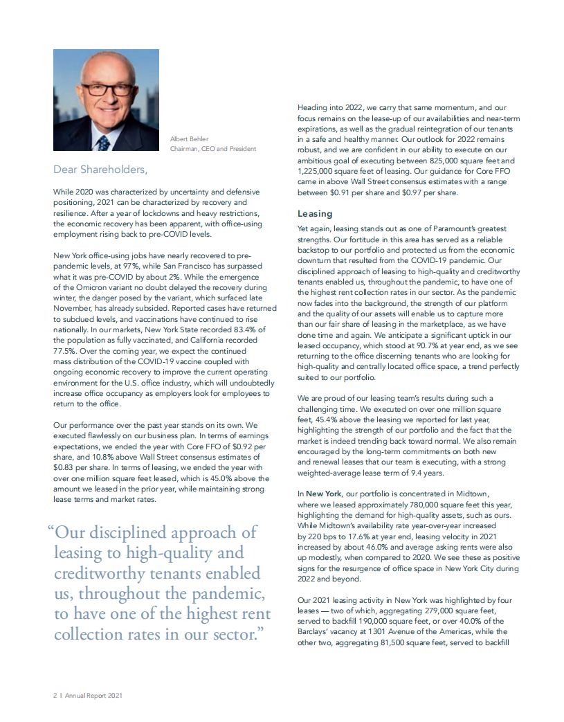 维亚康姆CBS公司（VIACOMCBS）2021年年度报告（英文版）.pdf 第4页