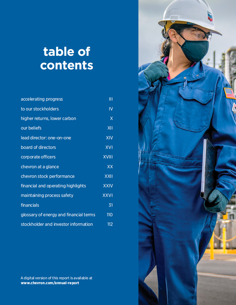 雪佛龙（CHEVRON）2021年年度报告（英文版）.pdf 第4页