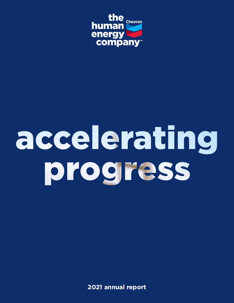 雪佛龙（CHEVRON）2021年年度报告（英文版）.pdf 第1页