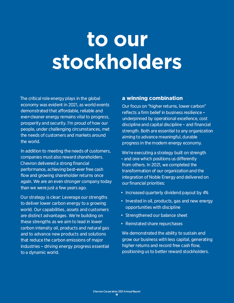 雪佛龙（CHEVRON）2021年年度报告（英文版）.pdf 第6页