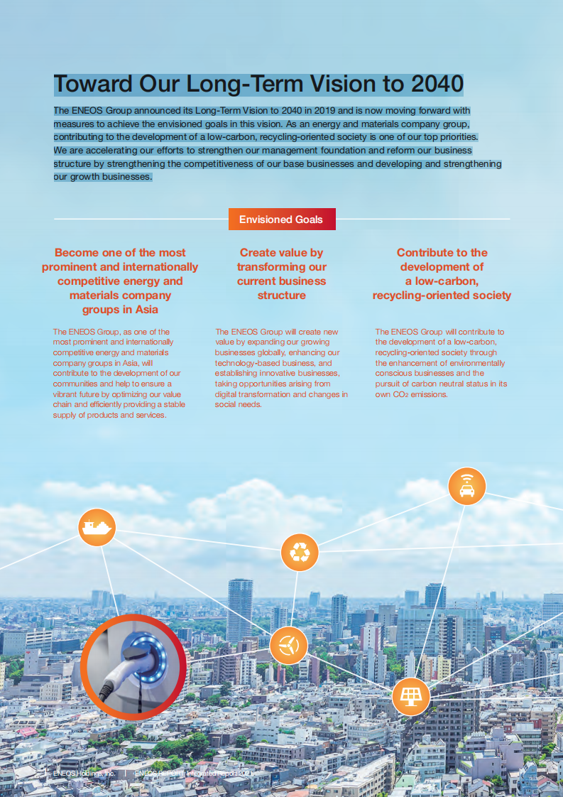 引能仕控股株式会社（ENEOS HOLDINGS）2021年年度报告（英文版）.pdf 第2页