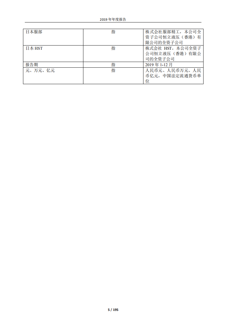 江苏恒立液压股份有限公司2019年年度报告.PDF 第5页