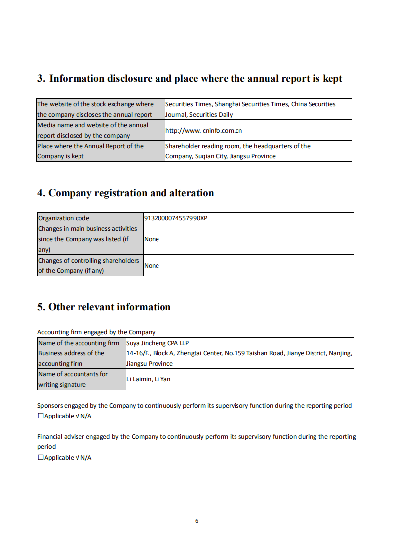 江苏洋河酒厂股份有限公司2021年年度报告（英文版）.PDF 第6页