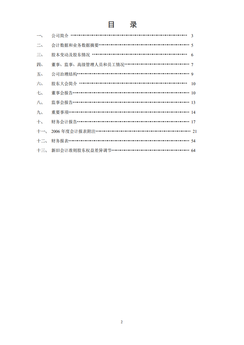 福建省昌源投资股份有限公司2006年年度报告.PDF 第3页