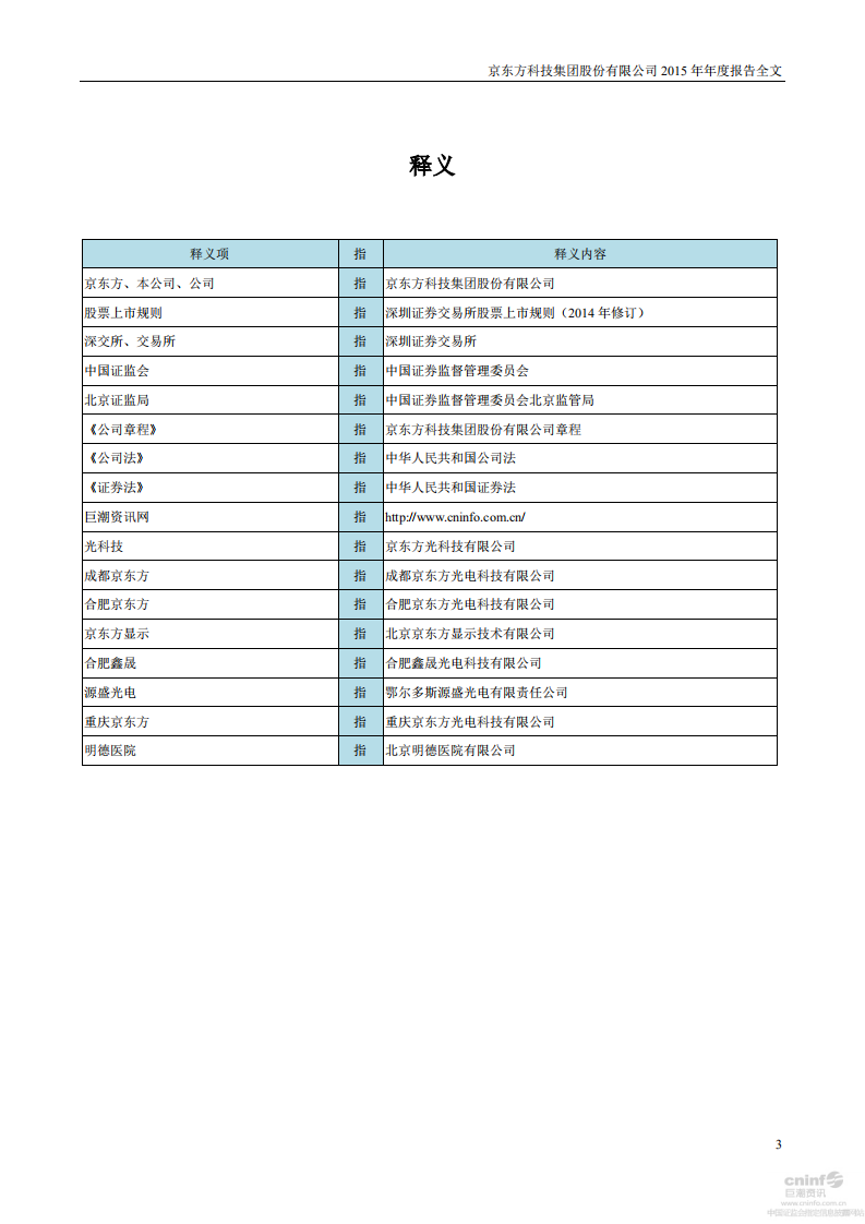 京东方科技集团股份有限公司2015年年度报告.PDF 第4页
