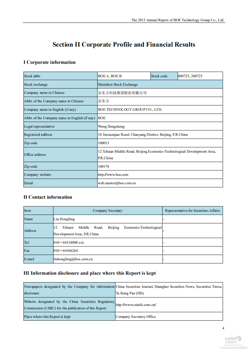 京东方科技集团股份有限公司2015年年度报告（英文版）.PDF 第5页