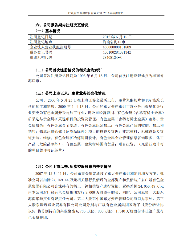 广晟有色金属股份有限公司2012年年度报告.PDF 第6页