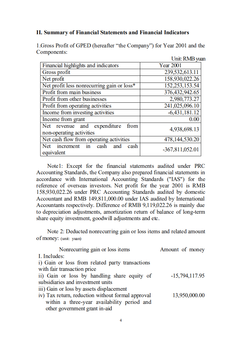广东省高速公路发展股份有限公司2001年年度报告（英文版）.PDF 第4页