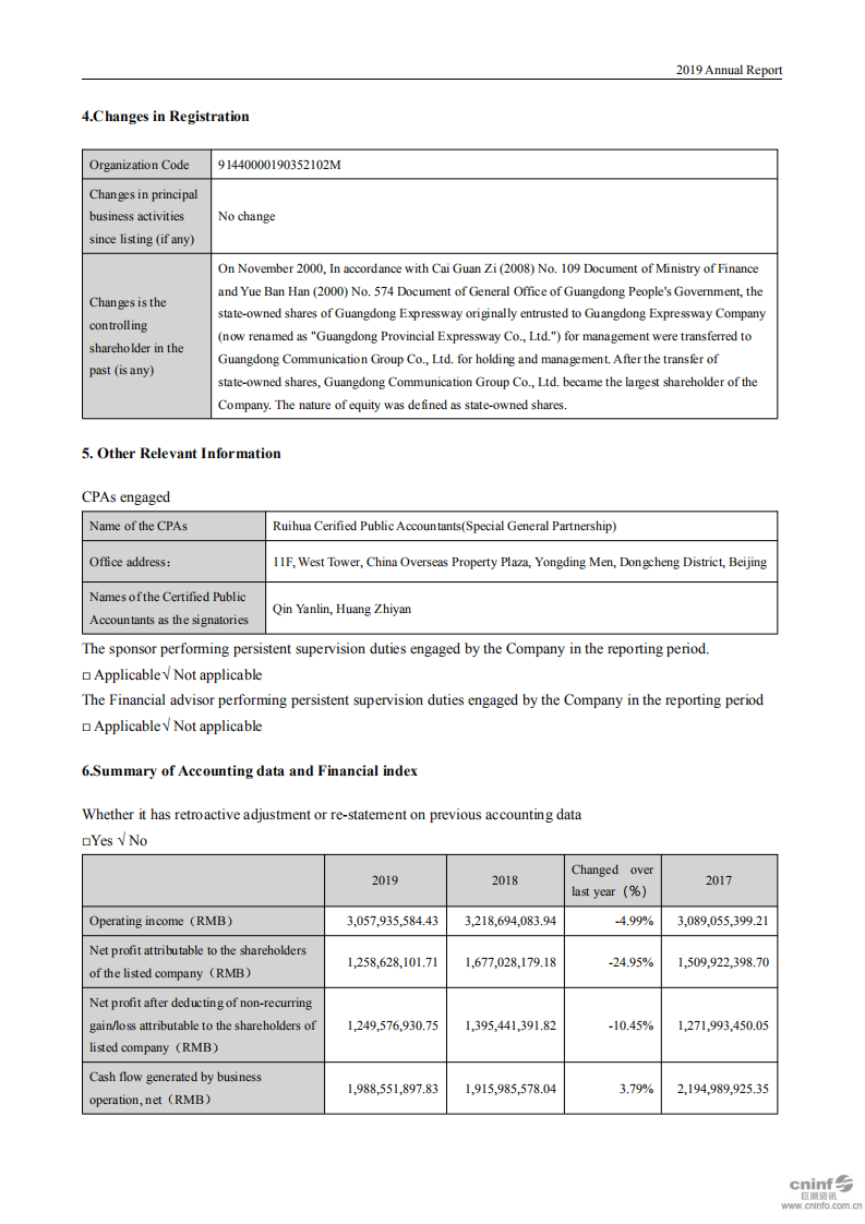 广东省高速公路发展股份有限公司2019年年度报告（英文版）.PDF 第6页