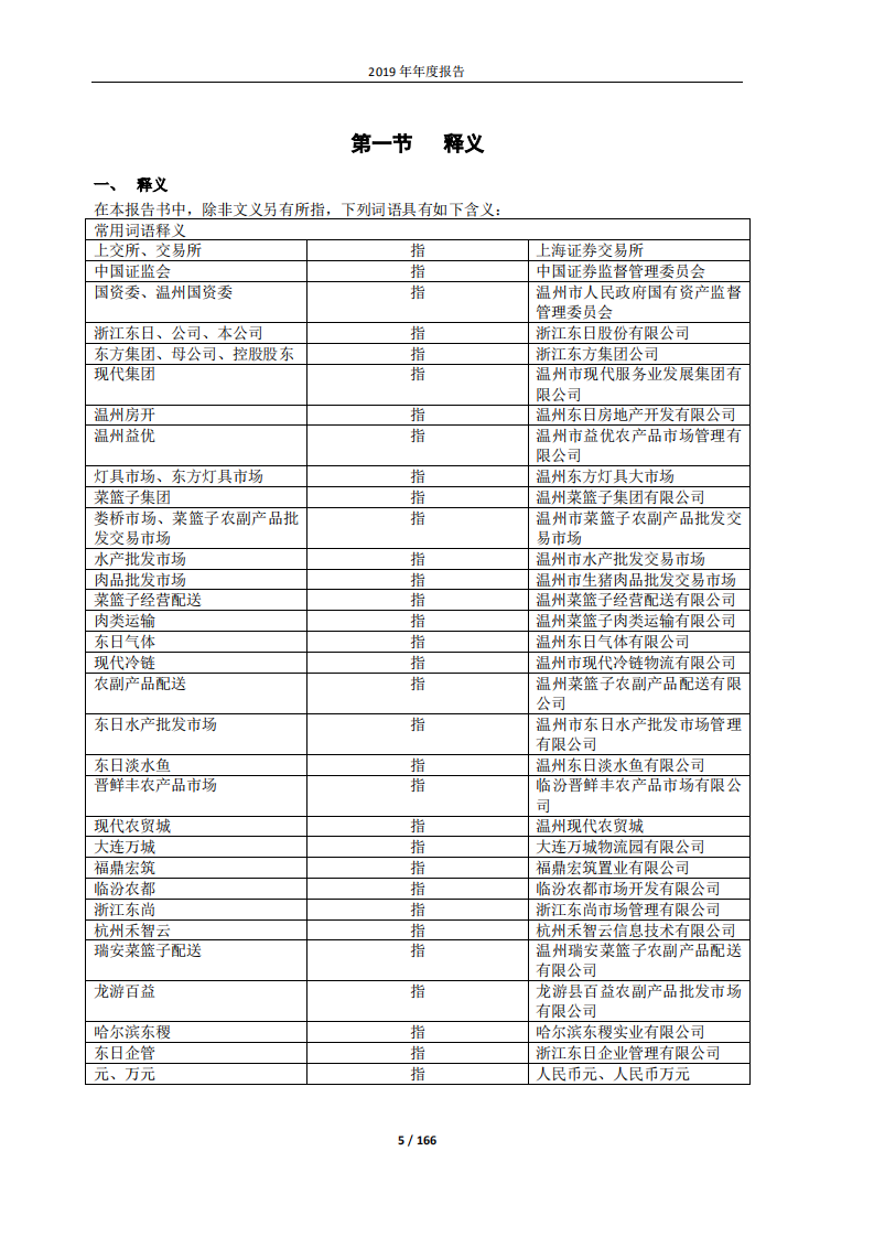 浙江东日股份有限公司2019年年度报告.PDF 第5页
