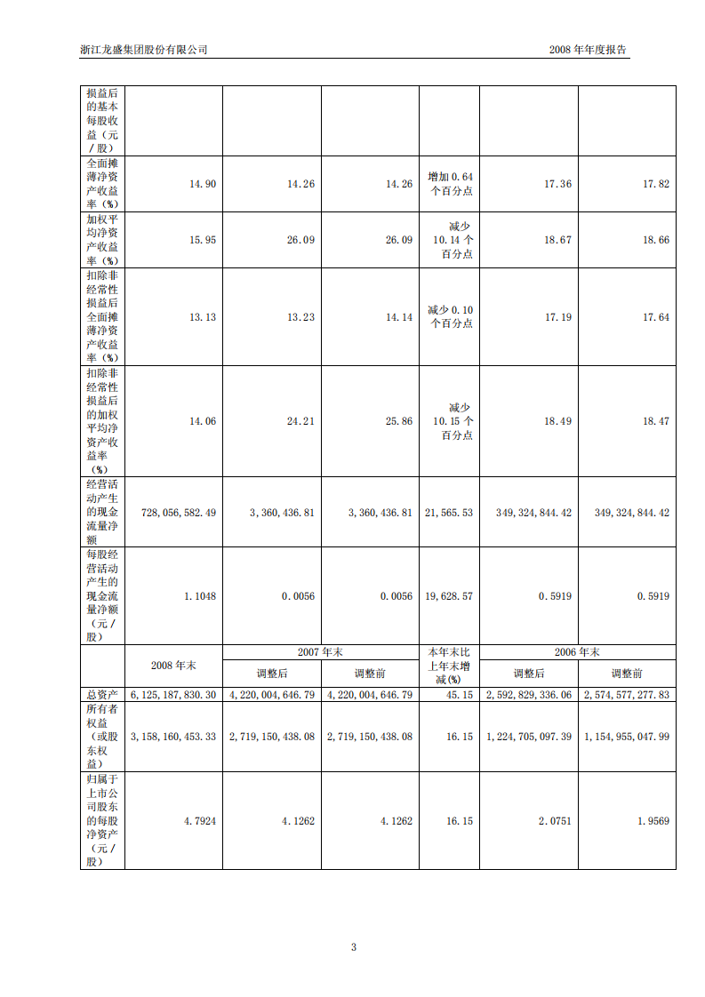 浙江龙盛集团股份有限公司2008年年度报告.PDF 第5页