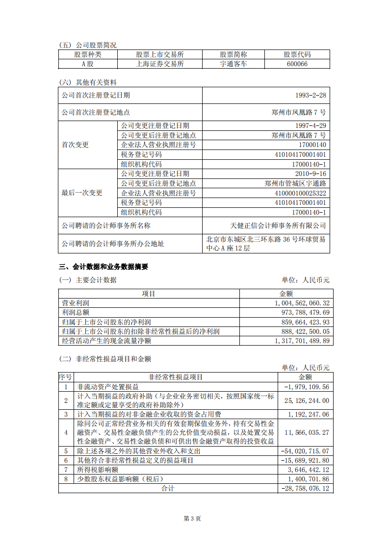 郑州宇通客车股份有限公司2010年年度报告.PDF 第4页