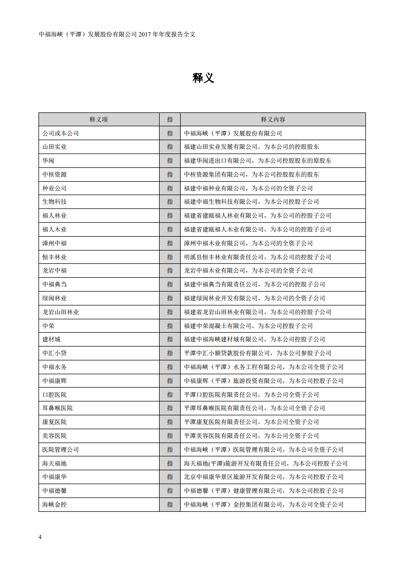 中福海峡（平潭）发展股份有限公司2017年年度报告.PDF 第4页