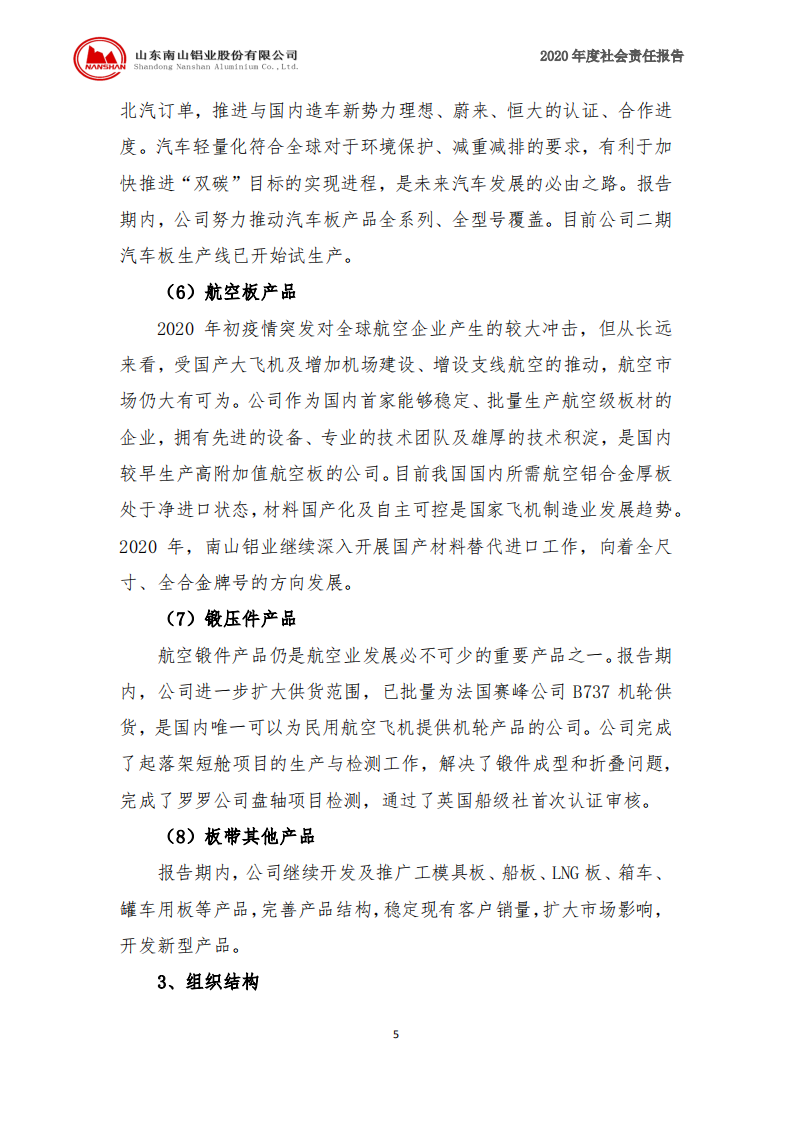 山东南山铝业股份有限公司2020年度社会责任报告.PDF 第6页