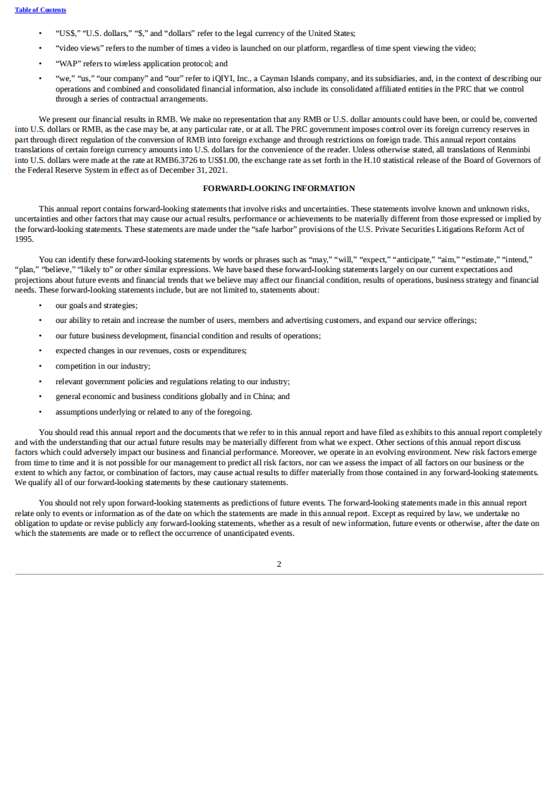 爱奇艺（IQ.US）2021年年度报告（英文版）.pdf 第5页