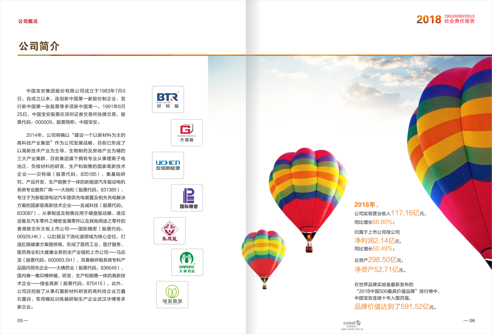 中国宝安集团股份有限公司2018年度社会责任报告.PDF 第5页