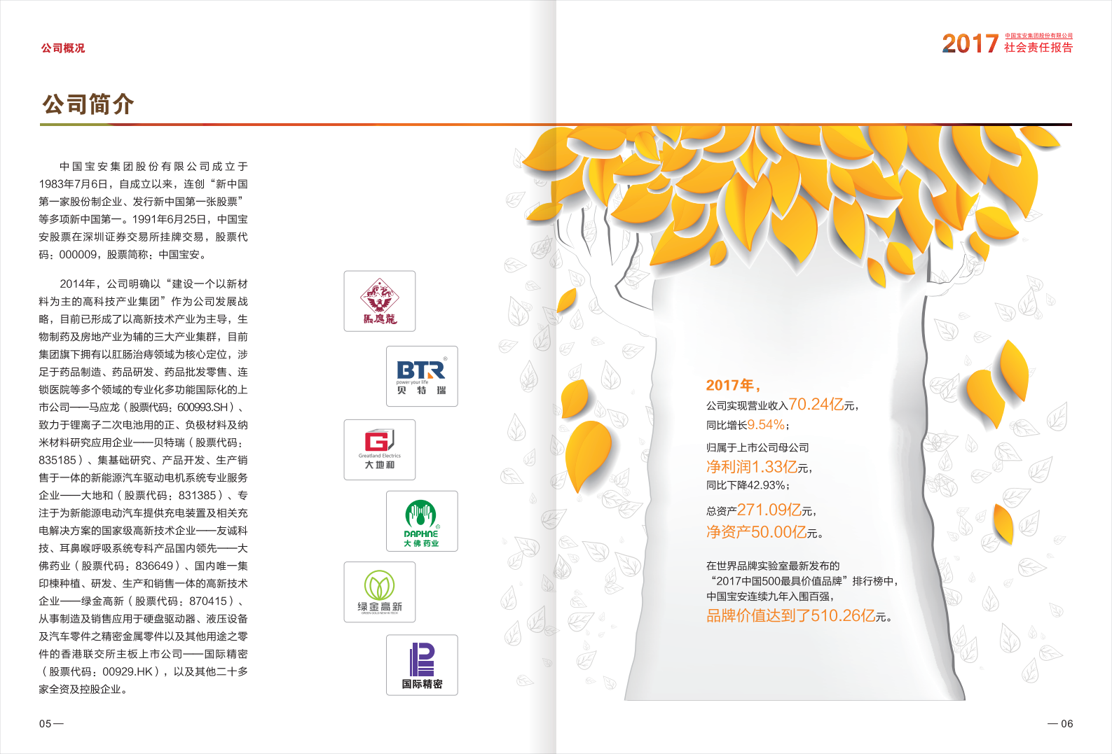 中国宝安集团股份有限公司2017年度社会责任报告.PDF 第5页