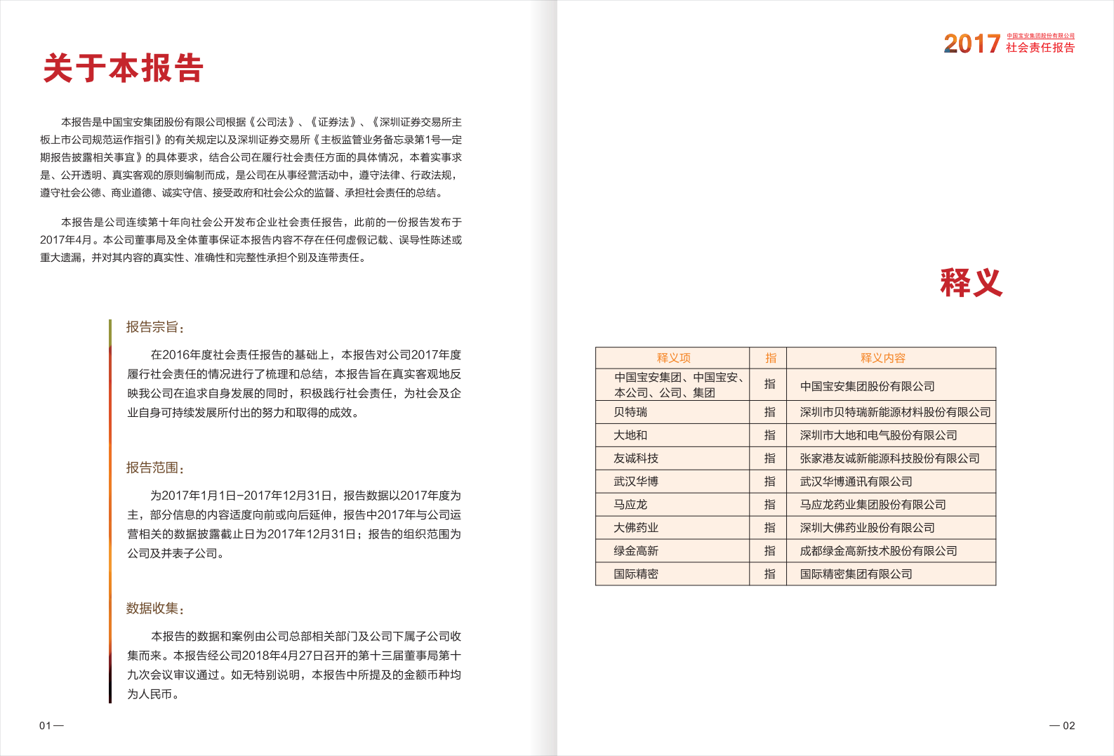 中国宝安集团股份有限公司2017年度社会责任报告.PDF 第3页